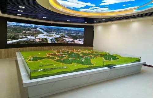 地形沙盤模型