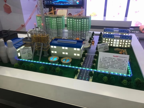 施工場景沙盤模型