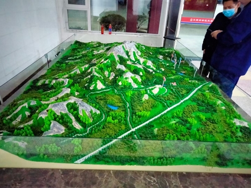 地形地貌沙盤模型